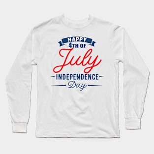Happy 4th of July Long Sleeve T-Shirt